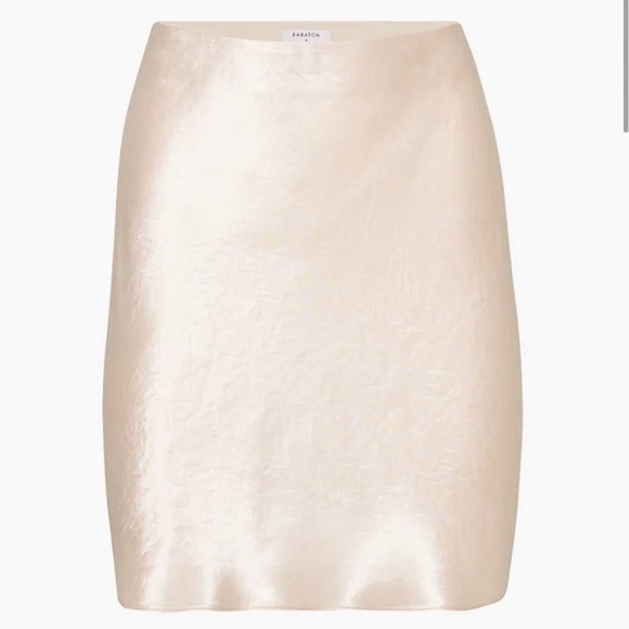 COPY - NWT Aritzia Babaton Silk Mini Skirt - Picture 2 of 6